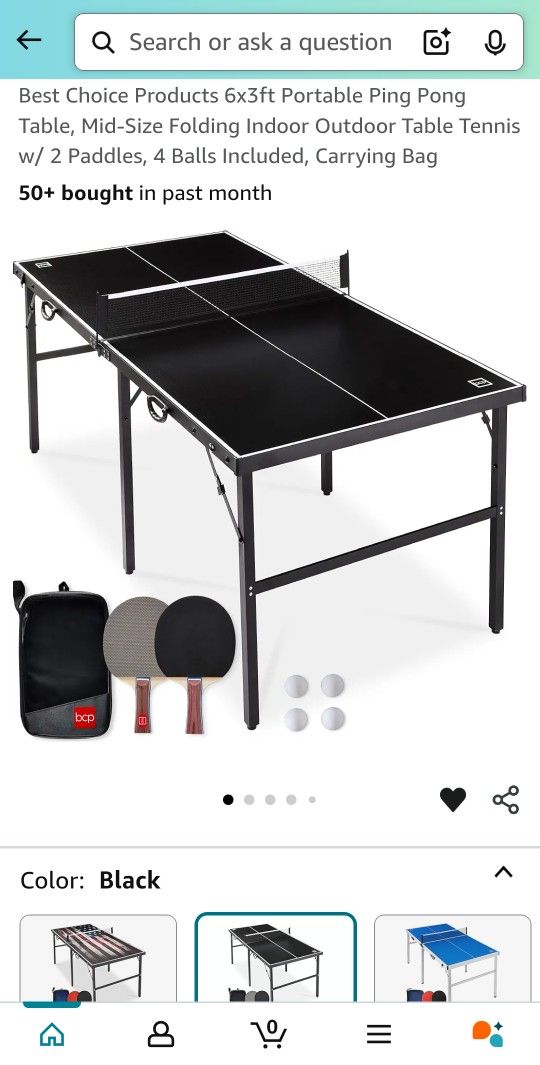 Portable Ping Pong Table