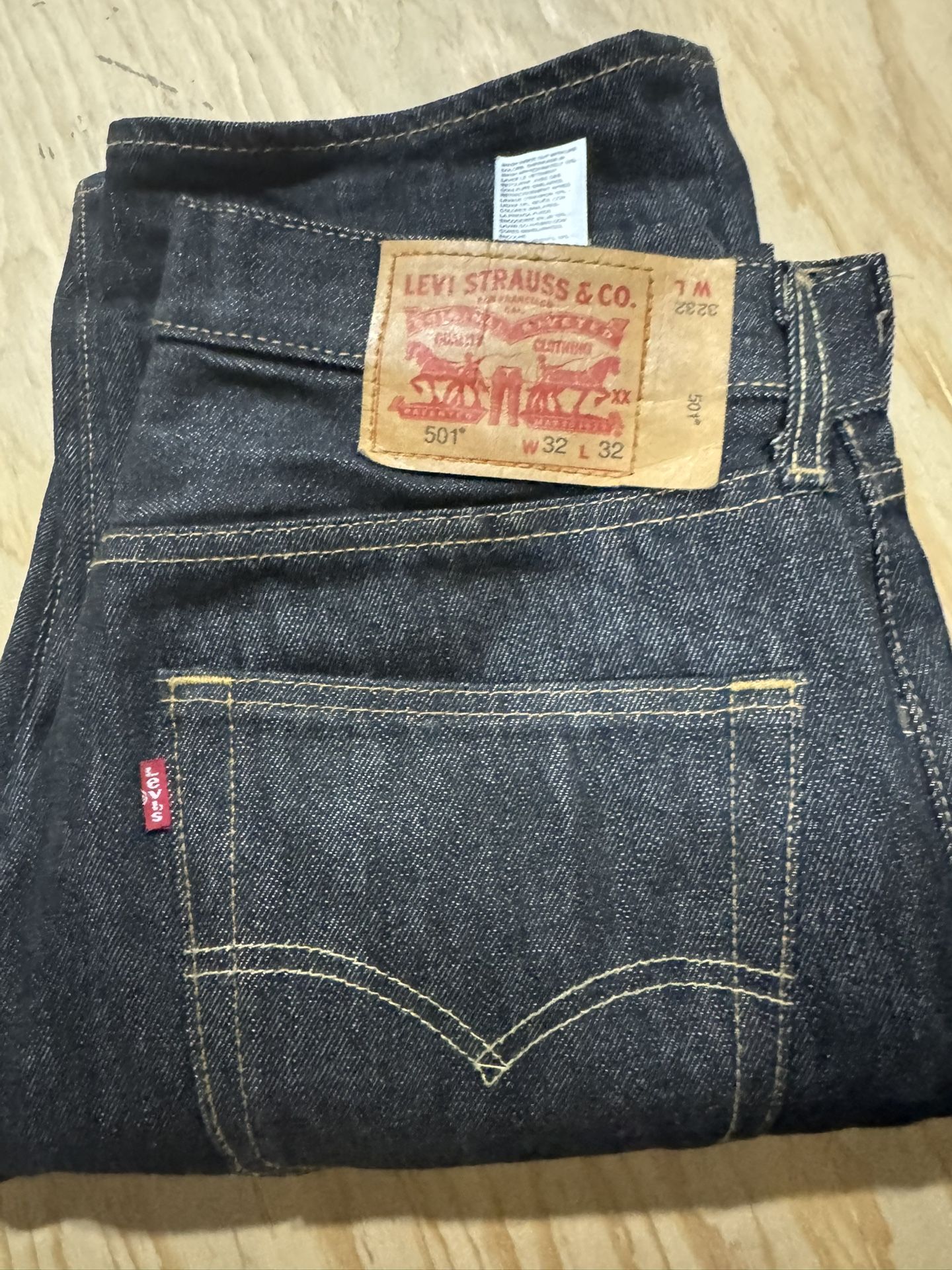 Levi 501s Charcoal Shrink To Fit Will Trade