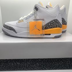 Nike Air Jordan 3 Laser Orange DEAD STOCK Womens Size 7.5