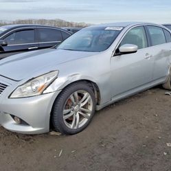 2013 Infiniti G37x PARTS ONLY