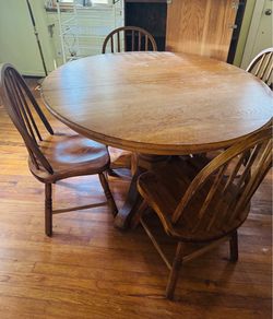 Solid Oak table