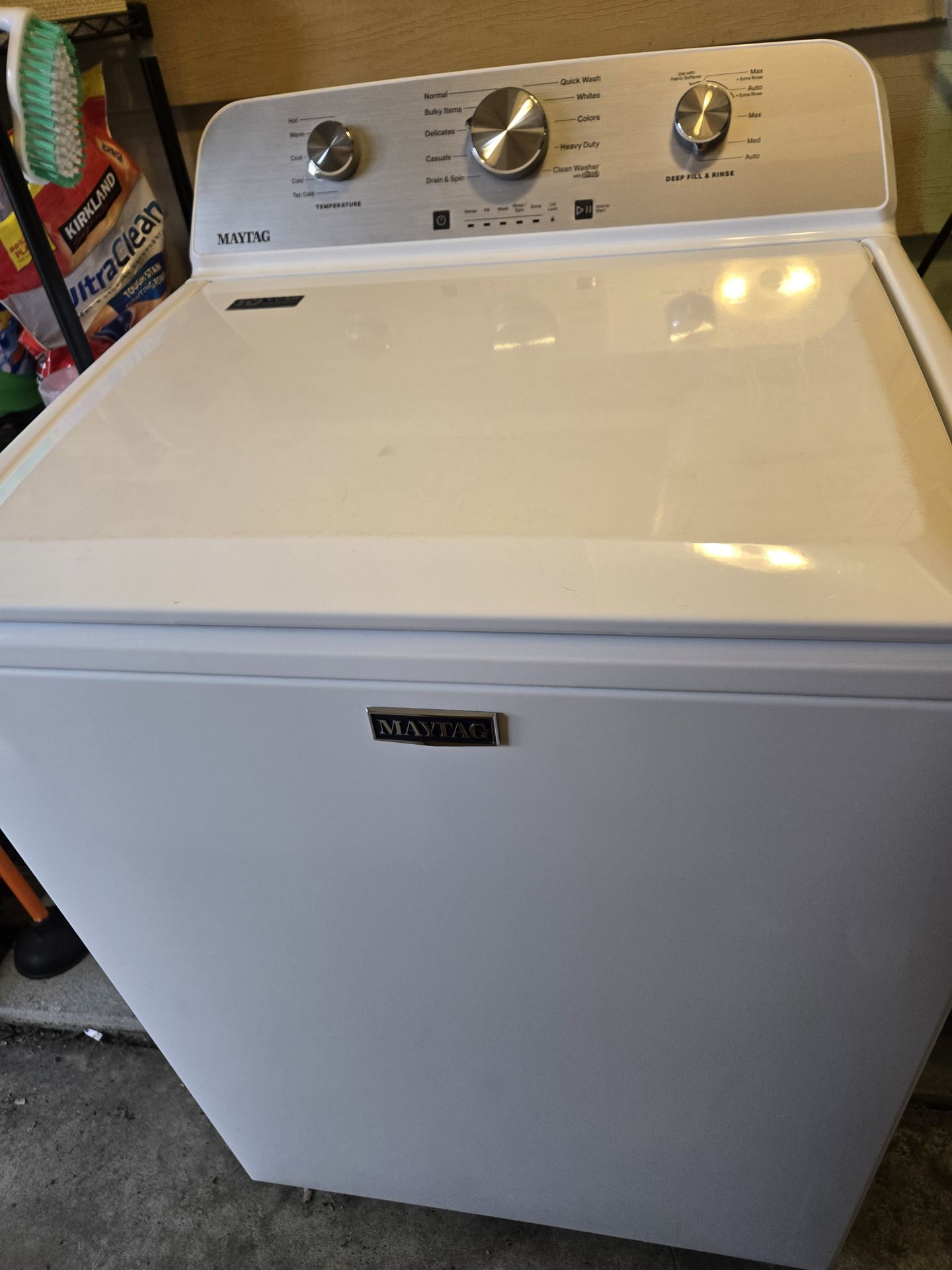 Maytag washer and dryer