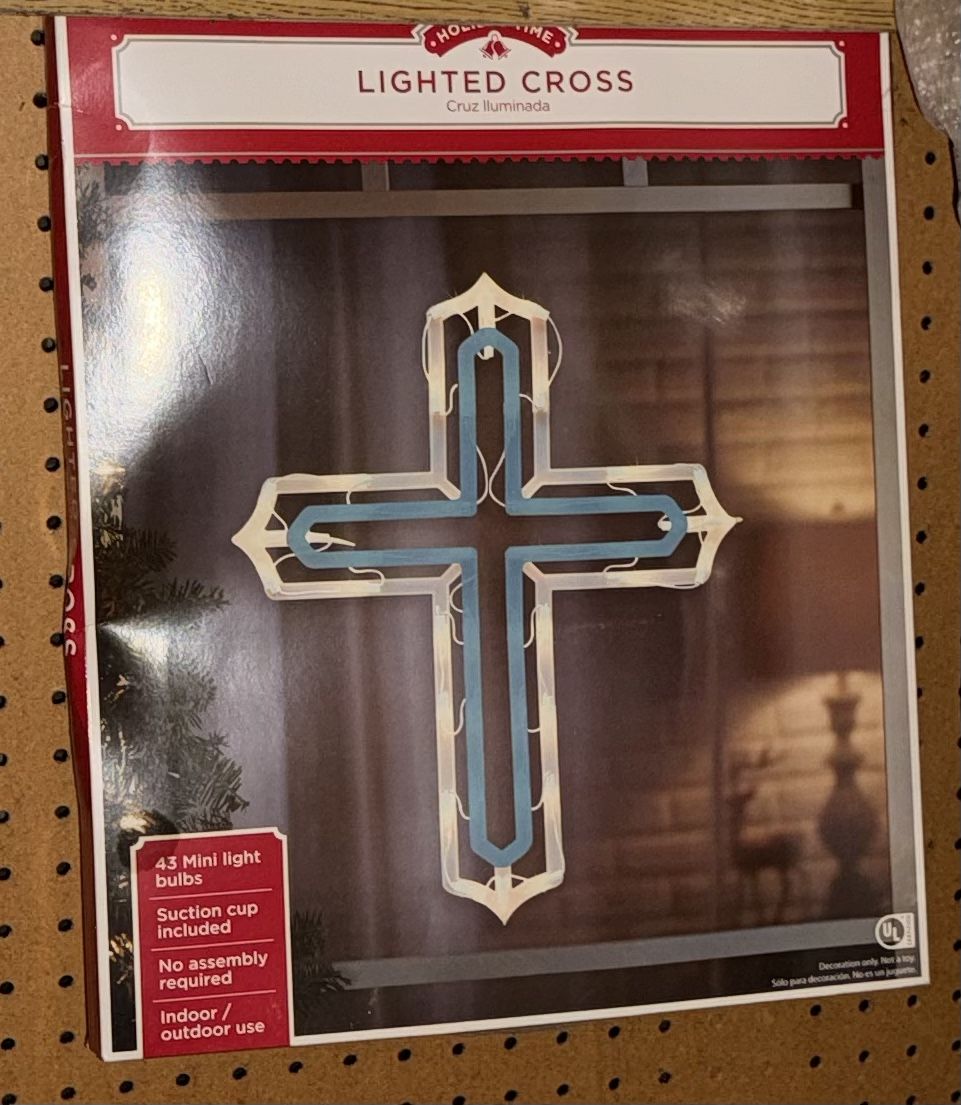 Christmas Window Light Decoration 