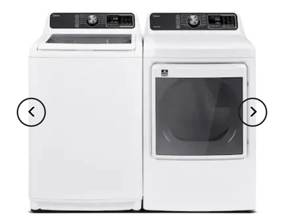 Midea Washer Dryer Set
