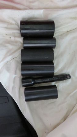 Large Impact Socket Set with Extension