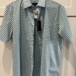 BNWT Short Sleeved Button Down- Size L