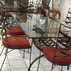Dining Room  Set Table And Six Chairs Now 50 Percent Off 