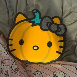 Hello Kitty Sanrio Lounge Fly Halloween Pumpkin Purse