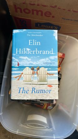 Elon Hilderbrand Large Print The Rumor