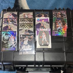 Anthony Edward’s And Tyrese Halliburton Rookie Card Lot 