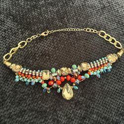 Vintage Gem necklace #1