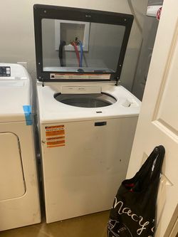 Maytag top loader washer and dryer(electric)