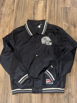 New Men’s Size Large & XL Las Vegas Raiders Nylon Jacket 