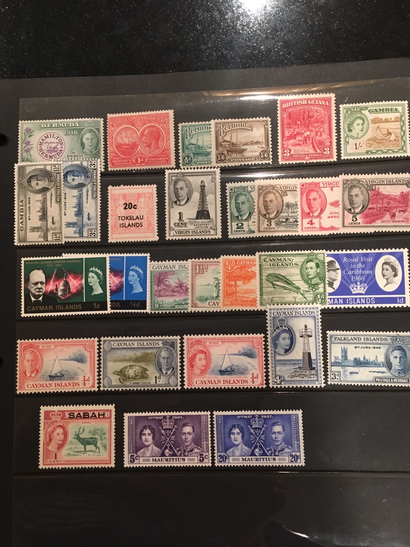 Small MNH lot