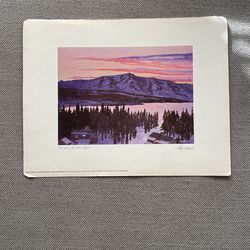 Mt. Tallac, Lake Tahoe, Ca.