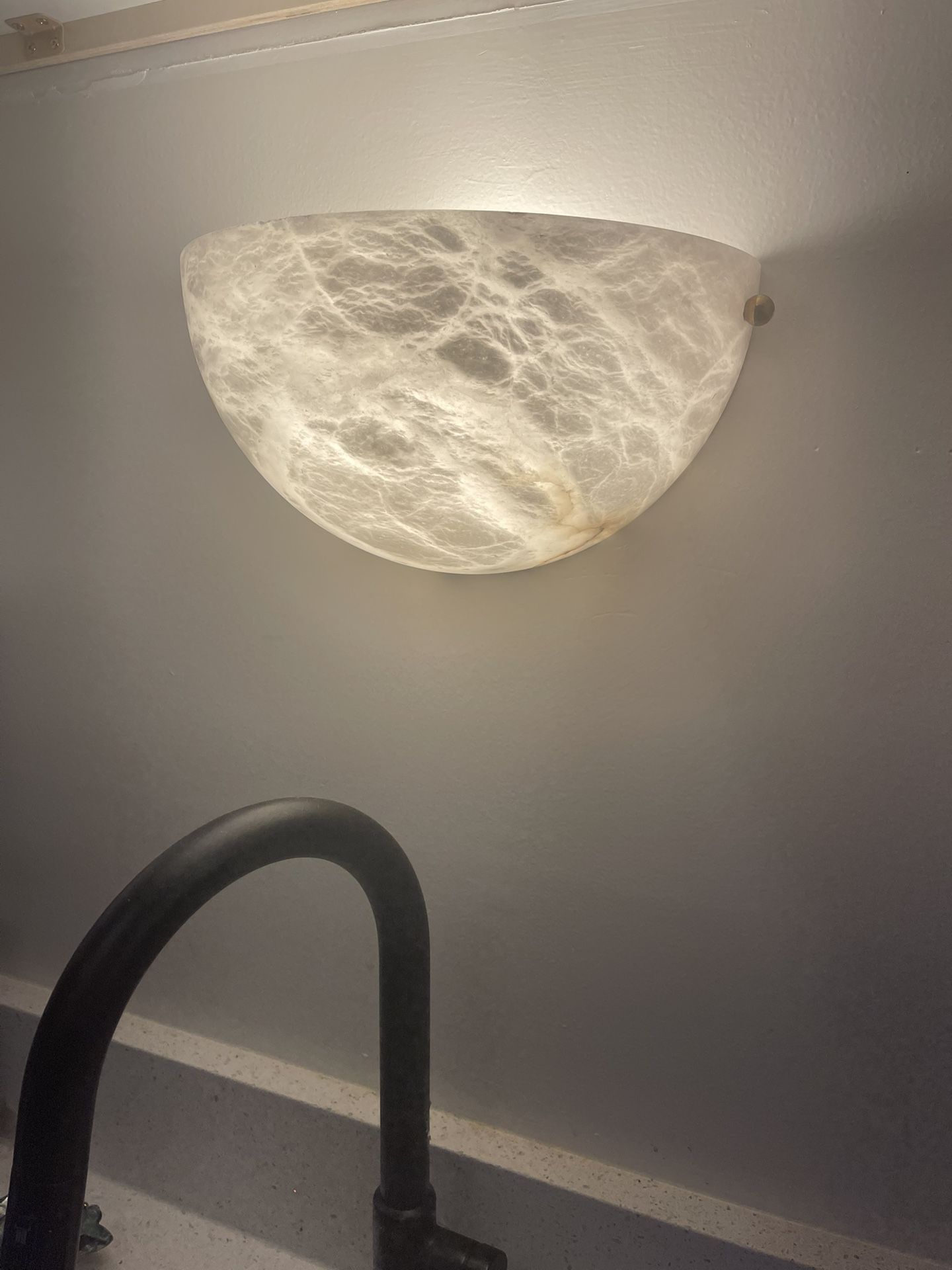 Alabaster Wall Sconce