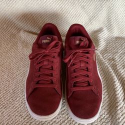 Men’s Puma Burgandy Sneakers Sz 8.5