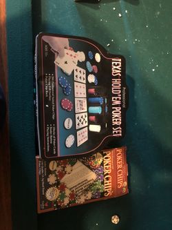 Poker game set