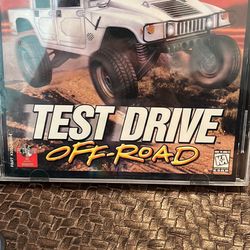 Test Drive Off Road CD-Rom Computer Game PC Windows Software 1997 Accolade