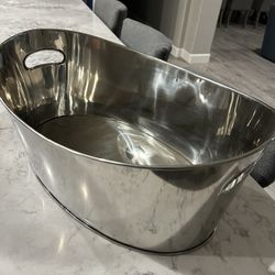 Large Stainless Steel Ice Bucket For Wine Beer And Beverages