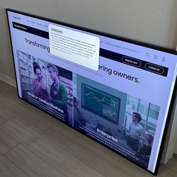 Damaged Samsung qm65c professional display