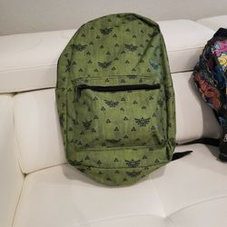 Legend Of Zelda Green Backpack 