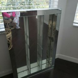 All Glass Glamour Shelf