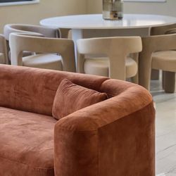 Acanva Velvet Sofa Lounge Couch $300 Today Only 