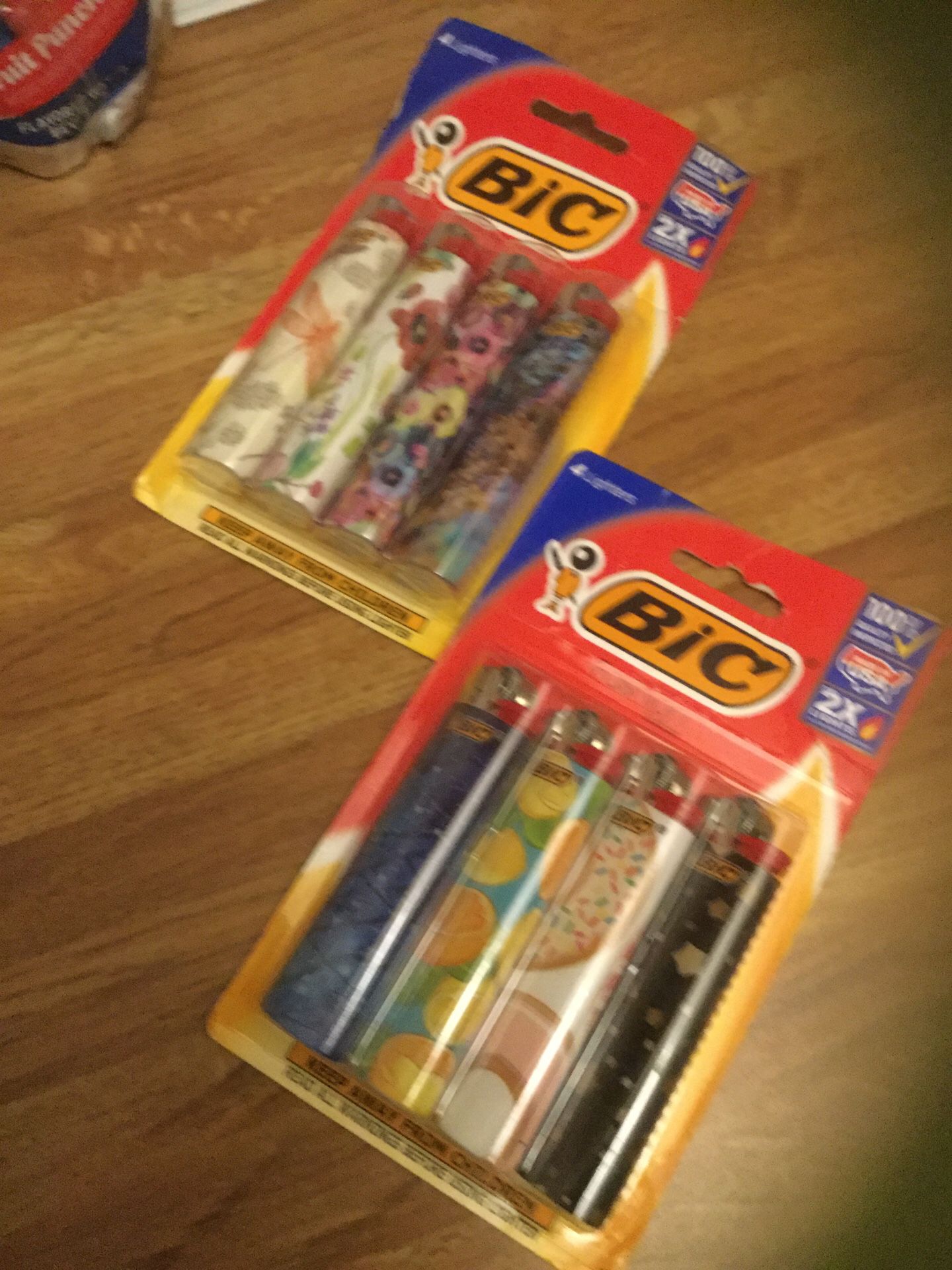 Bic lighters 4 pack