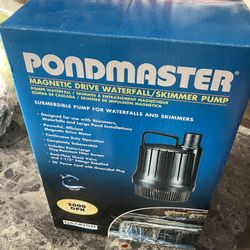 Pondmaster Waterfall/skimmer Pump