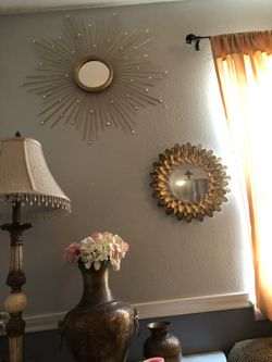 Espejos dorados #manualidades decorativos