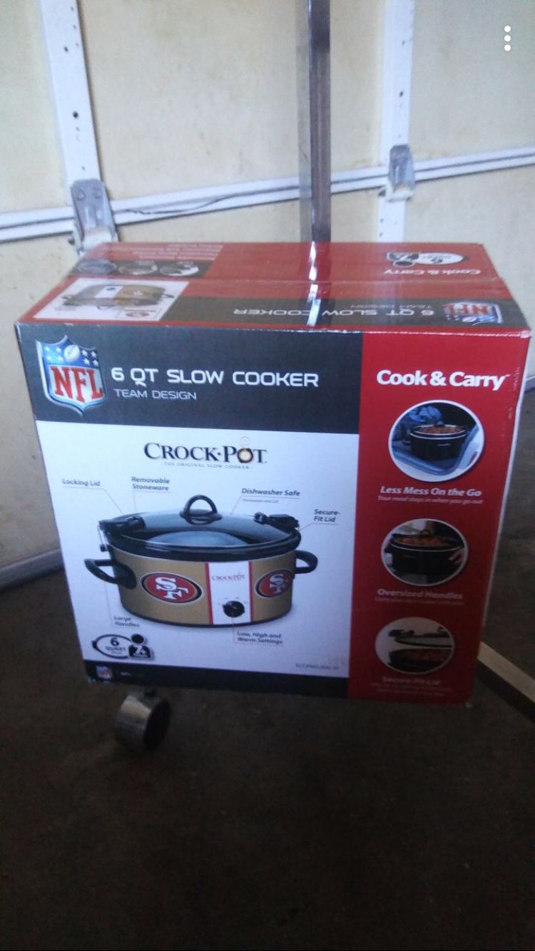 49ers Crock Pot