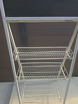 EXPENSIVE SHELF METAL New  kitchen or business Fold fits in car