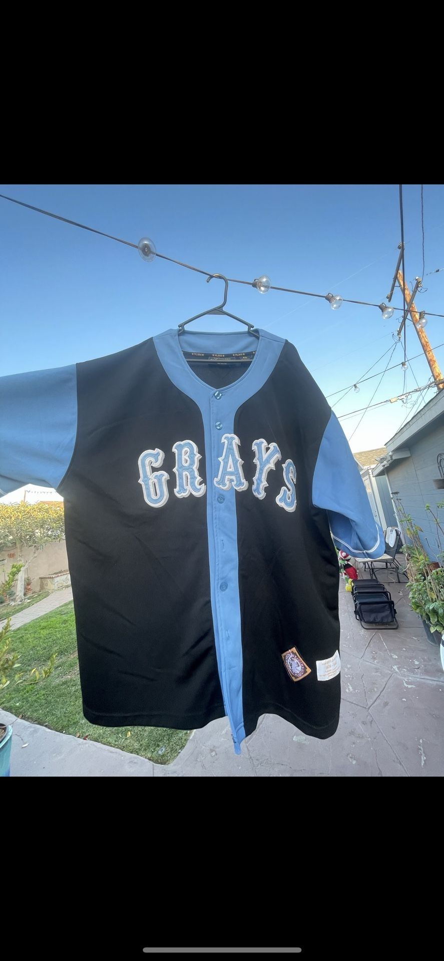 Rare Josh Gibson #20 Negro League Homestead Grays Road Jersey