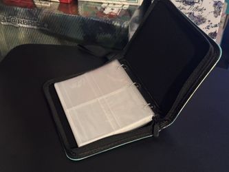 Card Binder 4 Pocket Back to Back with 50 Removabe Transparent Sleeves