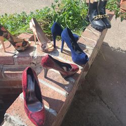 Aldo,Jessica Simpson, Sofia Vergara 4-5.5 inches  Mk  boots