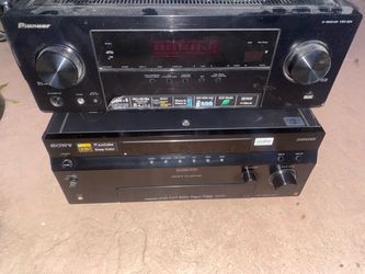 Sony DA6400ES 7 channel 120W per channel & Pioneer -VSX-524
