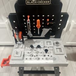 Black & Decker Toy Tool Workbench & Tools