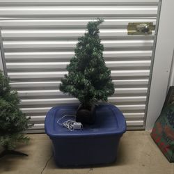 Fiber Optic Electric Christmas Tree