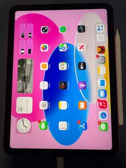 Pink iPad (A16) with Apple Pencil - 128gb, WiFi Only