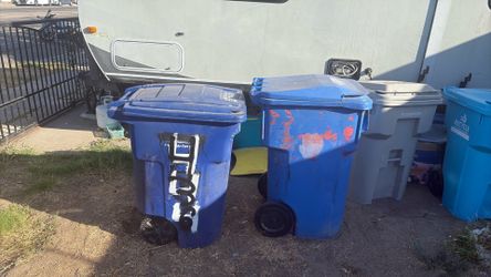Trash cans