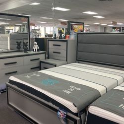 ‼️BIG LIQUIDATION SALE 🚨 ELEGANT 5pc BEDROOM SET 45% OFF 🛋️🎊
