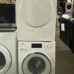 Miele 24inch Washing Machine & Electric Dryer Set