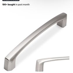 10 Pack 5 Inch Kitchen Cabinet Handles Brushed Satin Nickel Cabinet Pulls Silver Drawer Pulls Zinc Alloy Kitchen Hardware