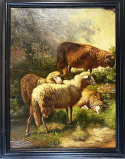 Shepherd’s Peace Oil Painting