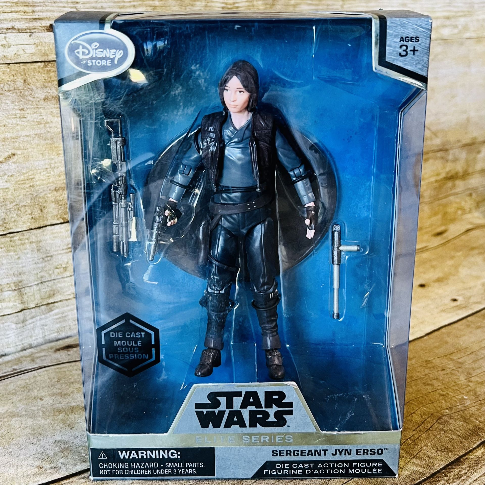 Disney Star Wars Elite Series Sergeant Jyn Erso Metallic Action Figure