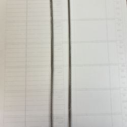 Silver Foxtail Necklace 