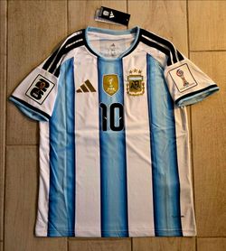 ARGENTINA MESSI WORLD CUP SOCCER JERSEY