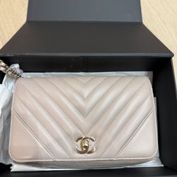 Chanel Chevron Flap Bag