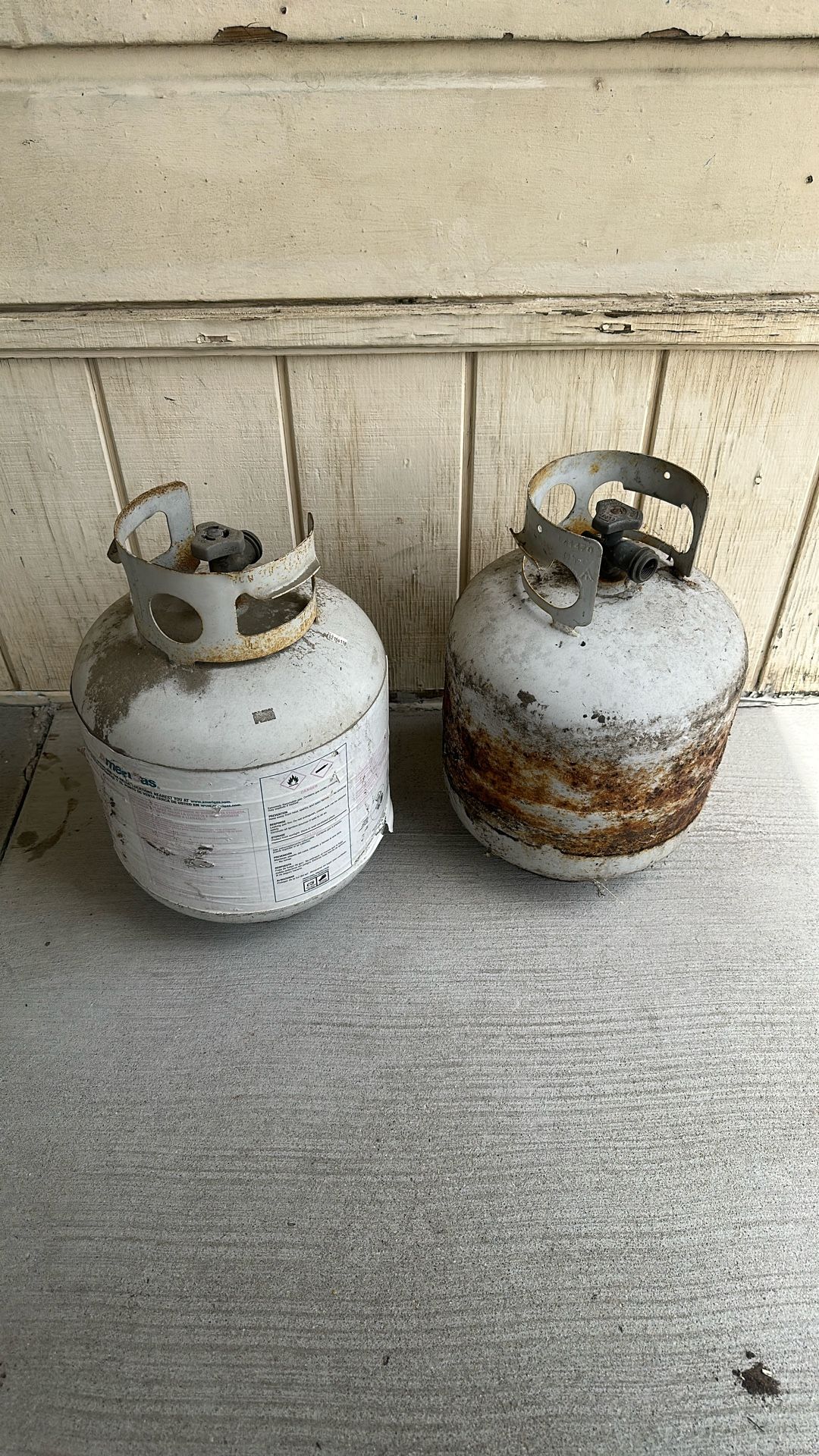 Propane tanks